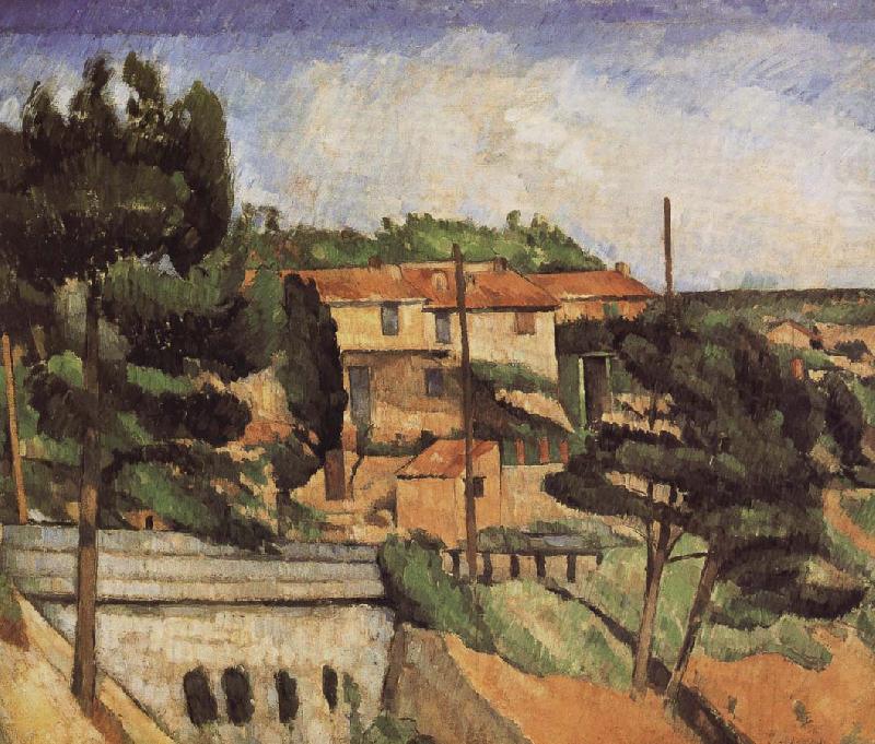 Paul Cezanne Railway Bridge china oil painting image